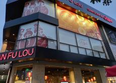 Thi c&ocirc;ng r&egrave;m cuốn in tranh nh&agrave; h&agrave;ng Sanfulou - Song H&agrave;nh quận 2